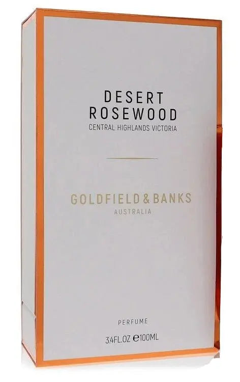 Desert Rosewood by Goldfield &amp; Banks original 3.4oz EDP box
