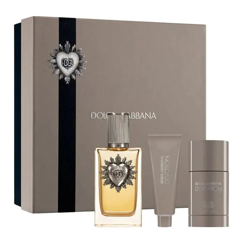 Devotion by Dolce Gabbana Men 3.3oz EDP 3pc set perfume