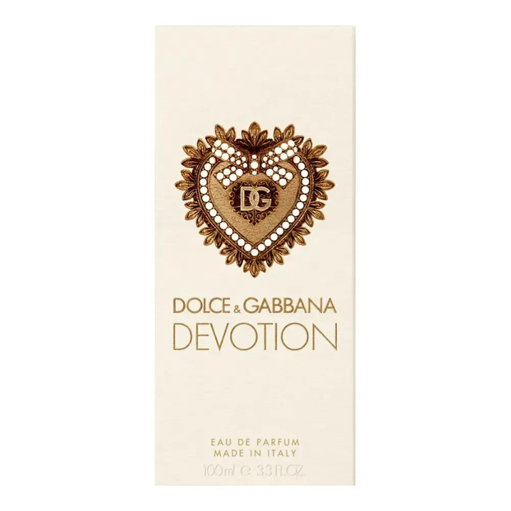 Devotion by Dolce &amp; Gabbana sweet citrus gourmand fragrance
