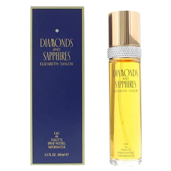 Diamonds and Sapphires By Elizabeth Taylor For Women 3.3oz EDT Spray