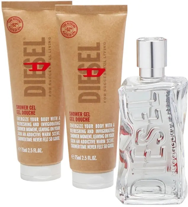 Diesel D By Diesel For Men (3pc Gift Set) - perfumesandrea