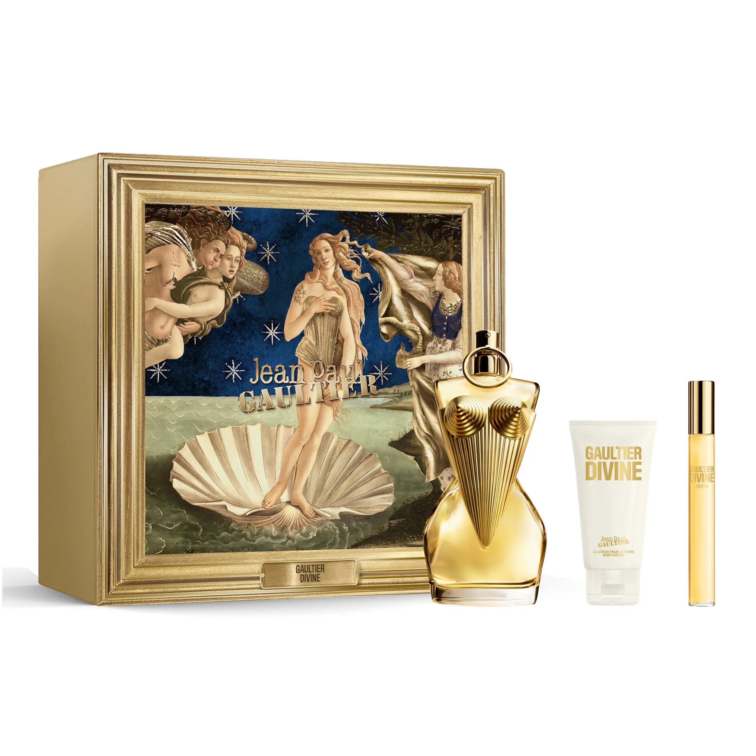 Divine By Jean Paul Gaultier For Women 3Pcs Set EDP Spray Jean Paul Gaultier