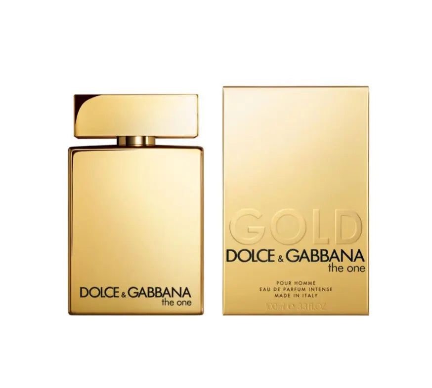 Dolce & Gabbana The One Gold For Men 3.4 oz Eau de Parfum Intense Spray - perfumesandrea