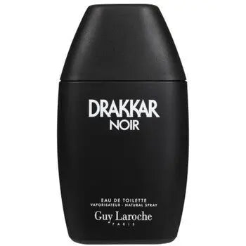 Drakkar Noir by Guy Laroche Men 1.7oz EDT perfume bottle detail
