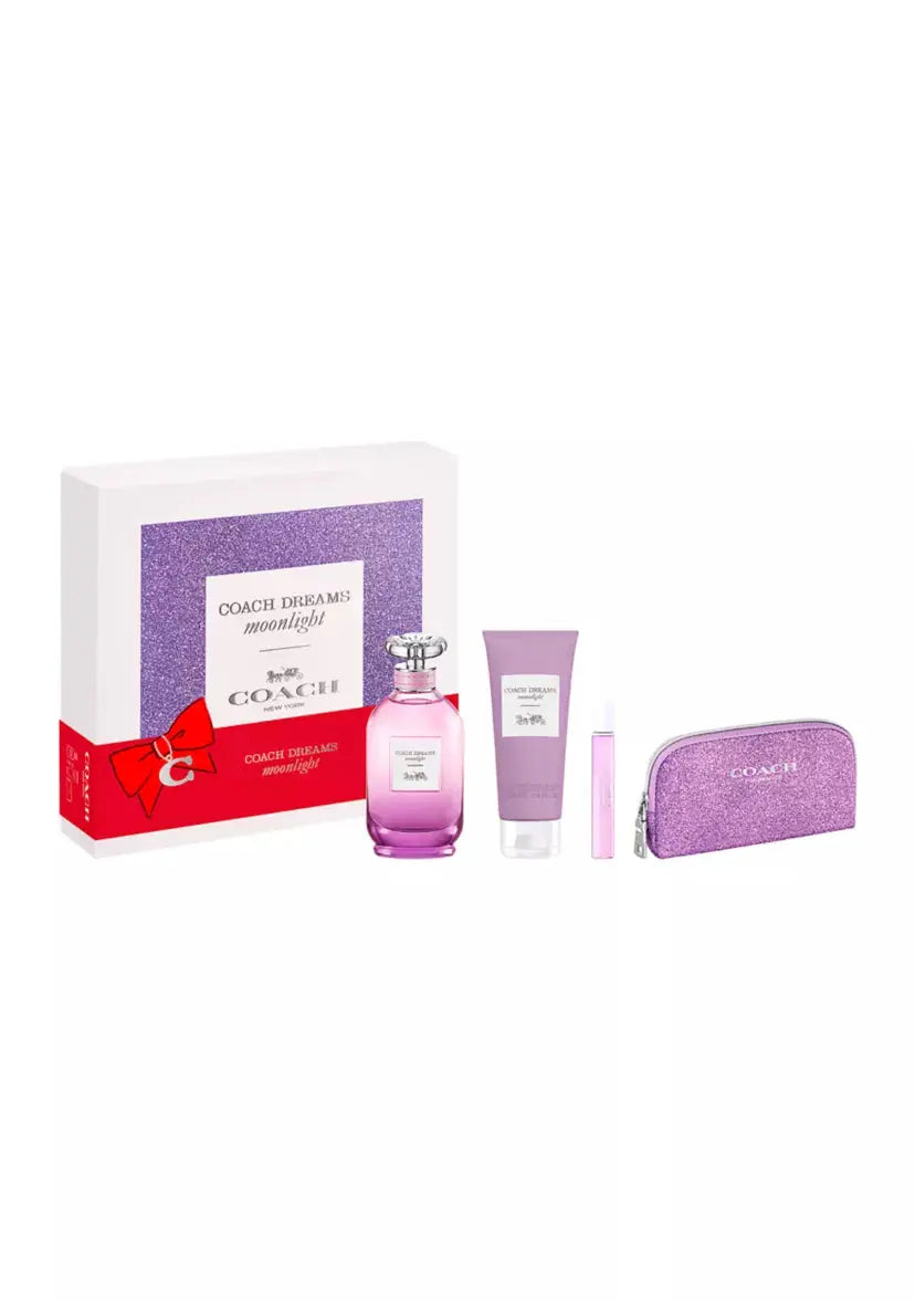 Dreams Moonlight by Coach Women 4Pc Set 3.4oz EDP