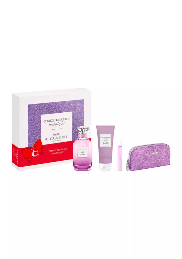 Dreams Moonlight by Coach Women 4Pc Set 3.4oz EDP