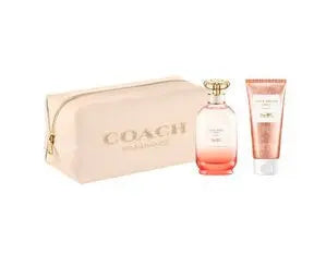 Coach Dreams Sunset Women 3Pc Set with 3.0oz Eau de Parfum Spray