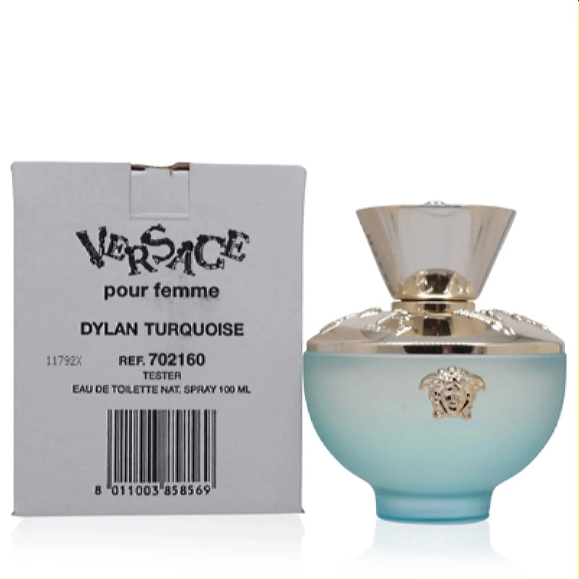 Dy Turquoise By Versace For Women 3.4 oz EDT Spray (Tester) - perfumesandrea