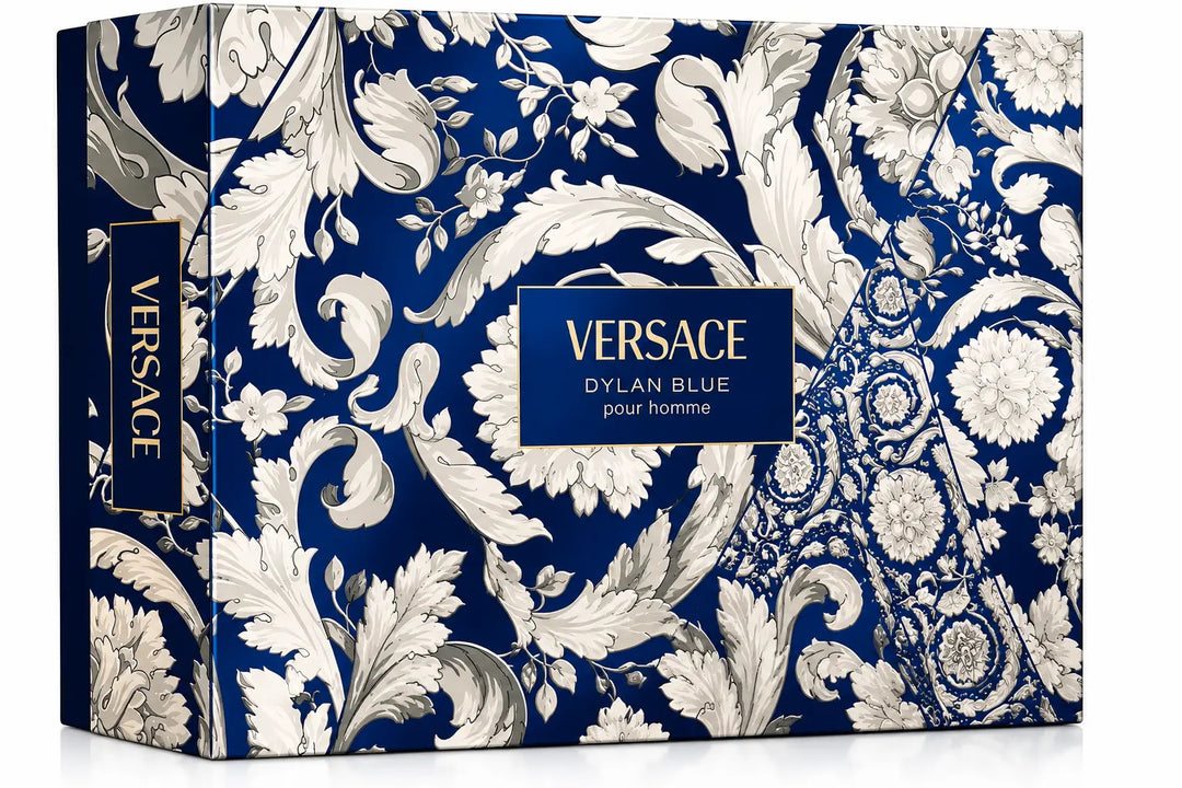 Versace Dylan Blue 3-Piece Gift Set original luxury packaging for men