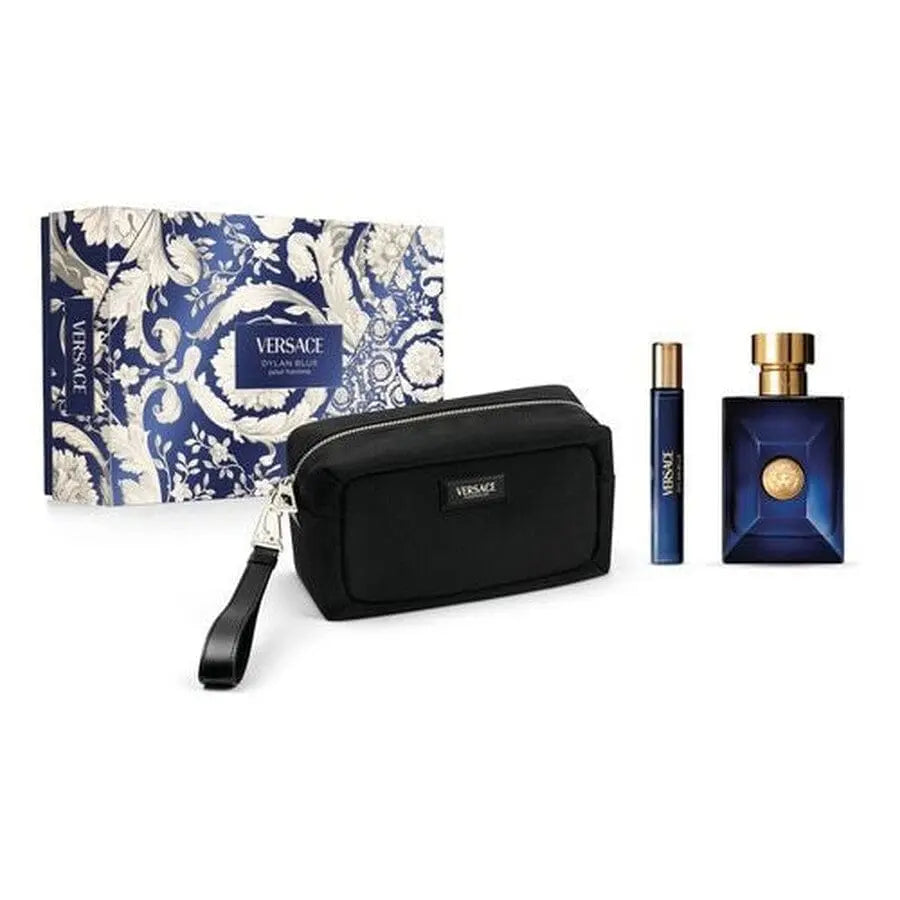 Dylan Blue by Versace - For Men 3Pcs Gift Set EDT.