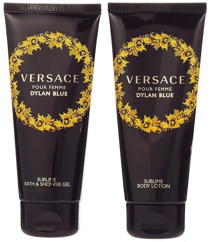 Dylan Blue By Versace For Women 4Pcs Set EDP Spray Versace