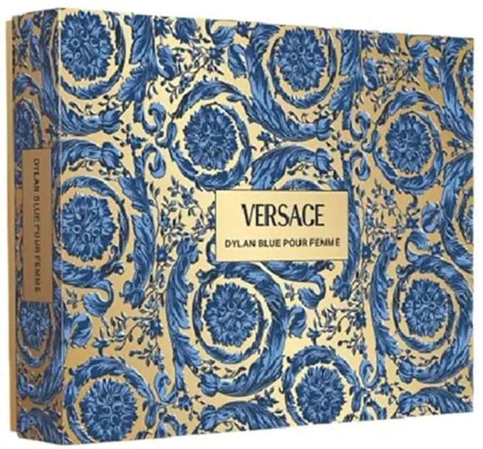 Dylan Blue By Versace For Women 4Pcs Set EDP Spray Versace