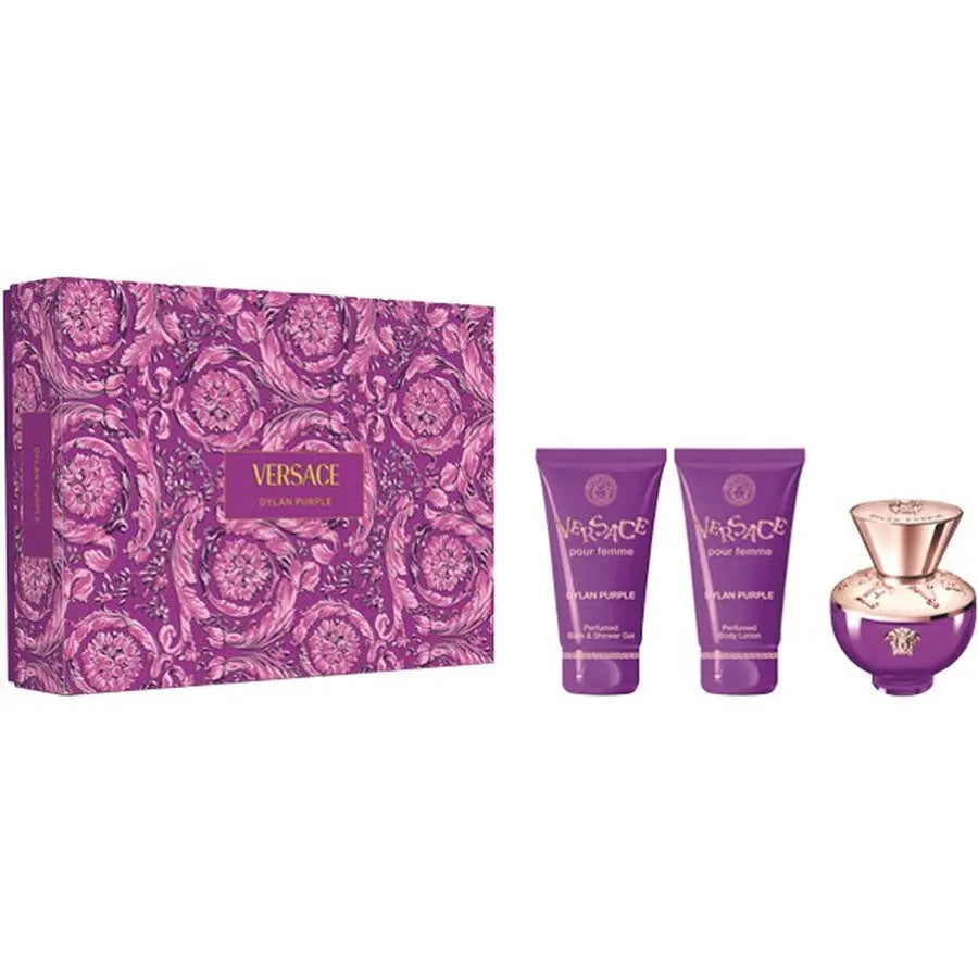 Dylan Purple By Versace For Women 3Pcs Set EDP Spray Versace