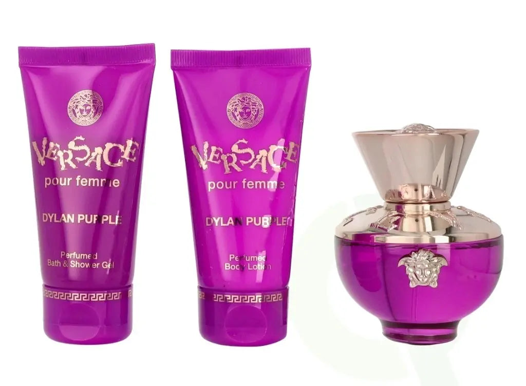 Dylan Purple By Versace For Women 3Pcs Set EDP Spray Versace