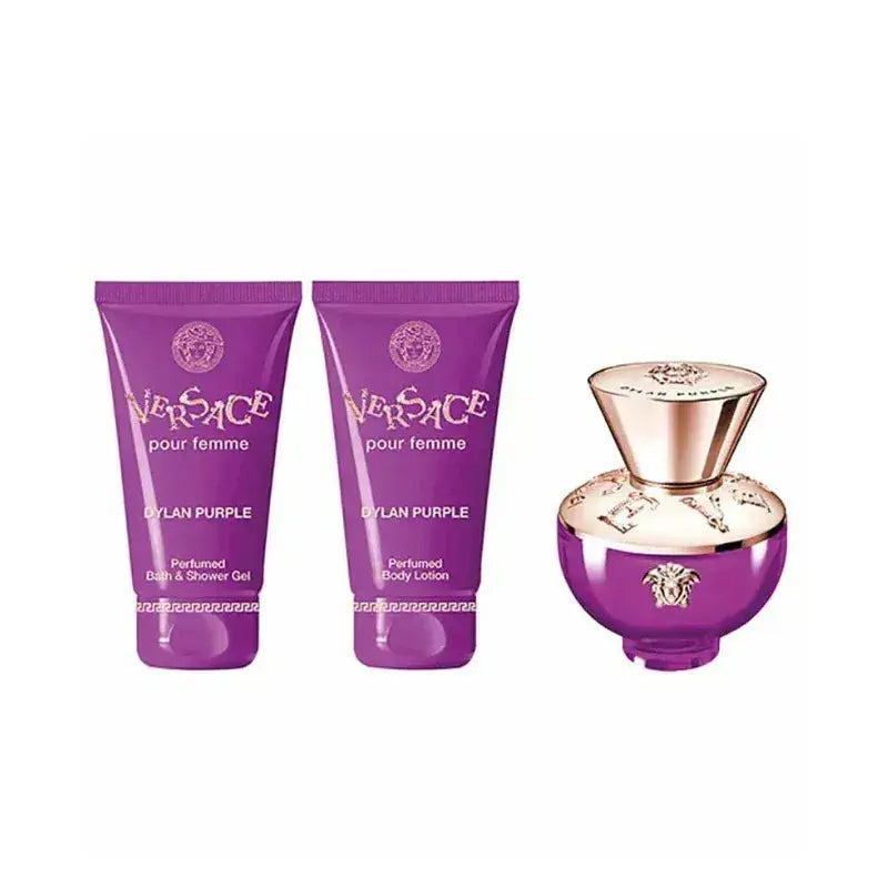 Dylan Purple by Versace - For Women 3Pcs Gift Set 1.7oz EDP