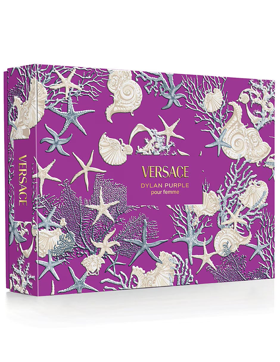 Dylan Purple by Versace - Women's 4Pcs Gift Set EDP.