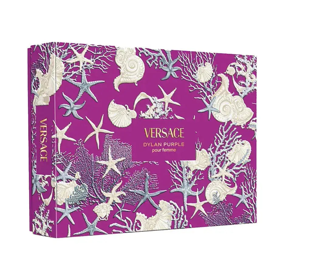 Dylan Purple by Versace - Women's 4Pcs Gift Set EDP.