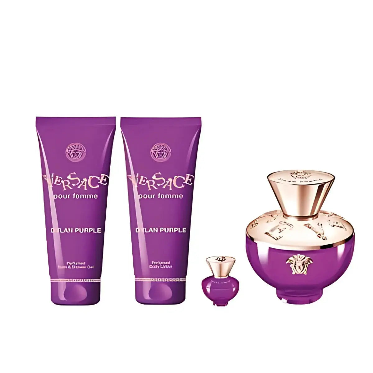 Dylan Purple By Versace For Women (4pc Gift Set) - perfumesandrea