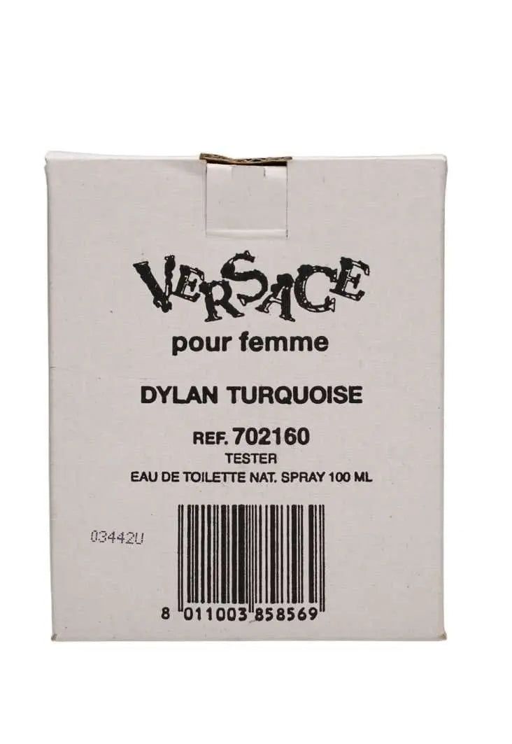 Dylan Turquoise by Versace - For Women 3.4oz EDT Tester