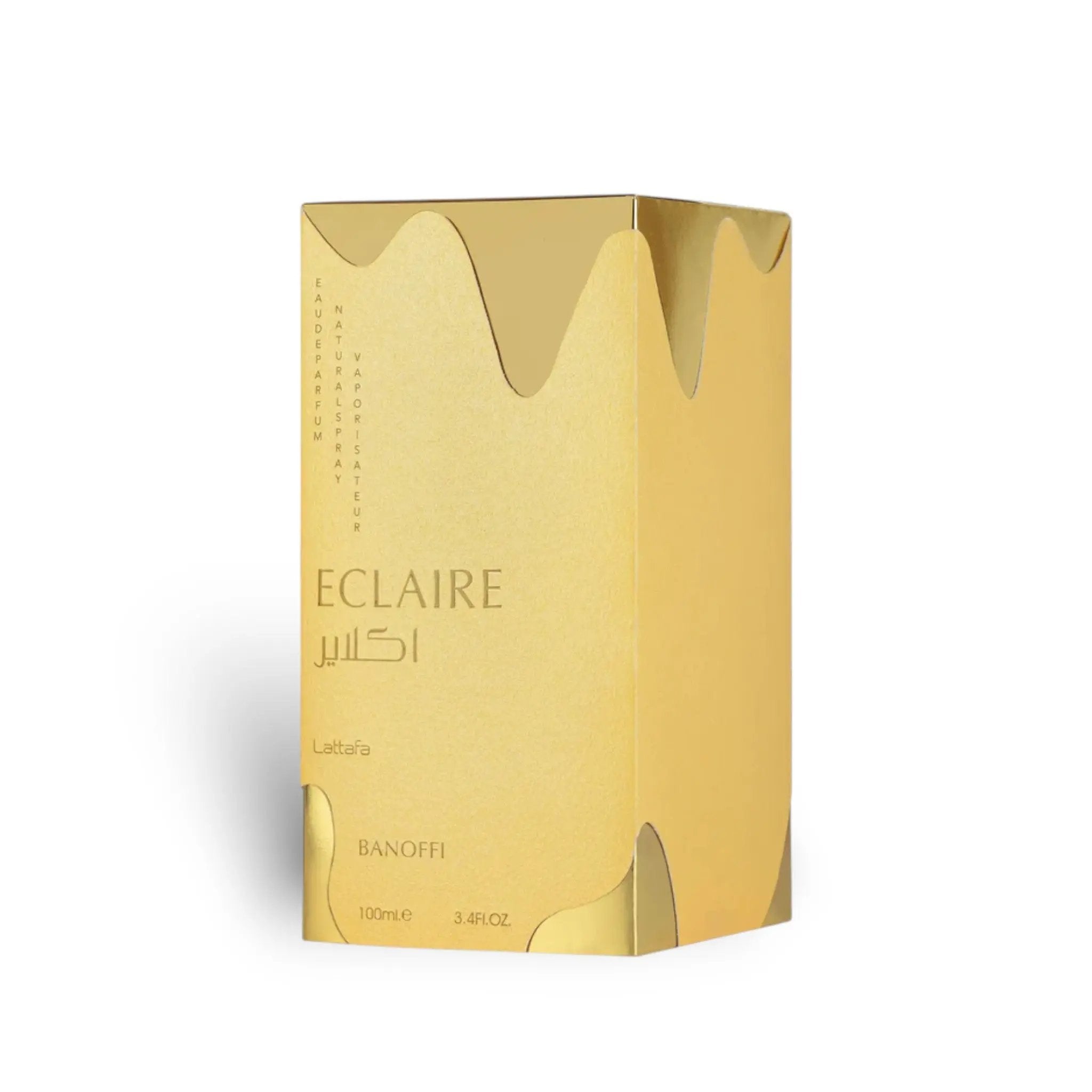 Eclaire Banoffi by Lattafa Unisex 3.4oz Eau De Parfum.
