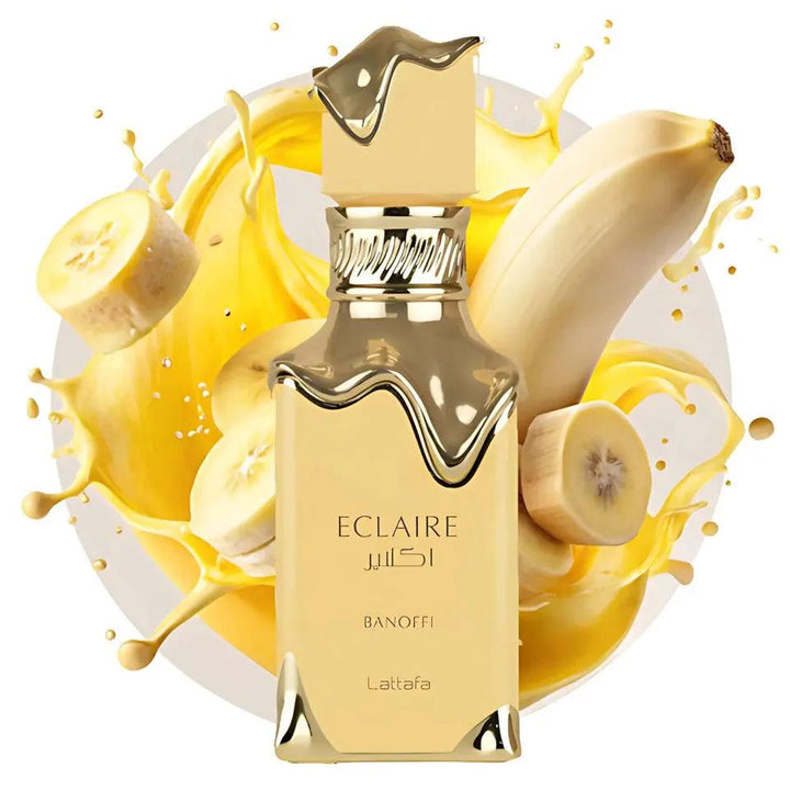 Eclaire Banoffi by Lattafa Unisex 3.4oz Eau De Parfum.