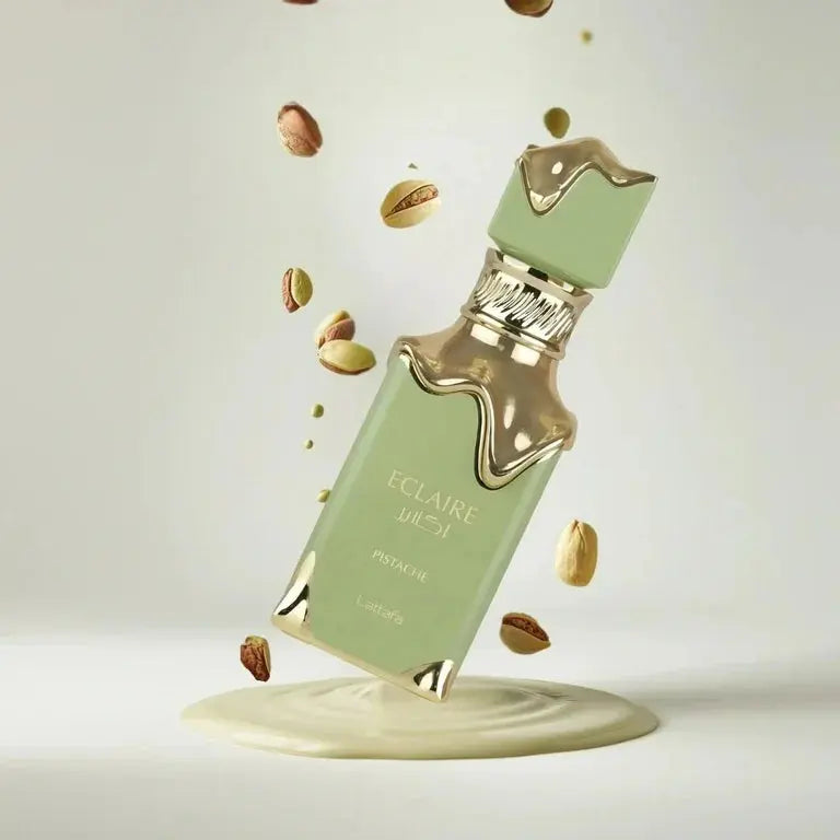 Eclaire Pistache by Lattafa Unisex 3.4oz Eau De Parfum.
