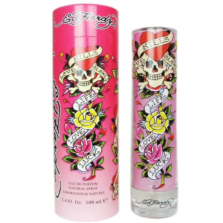 Ed Hardy By Christian Audigier For Women 3.4oz EDP Spray Christian Audigier