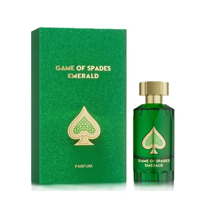 Game of Spade Emerald by Jo Milano 3.0oz Parfum unisex bottle