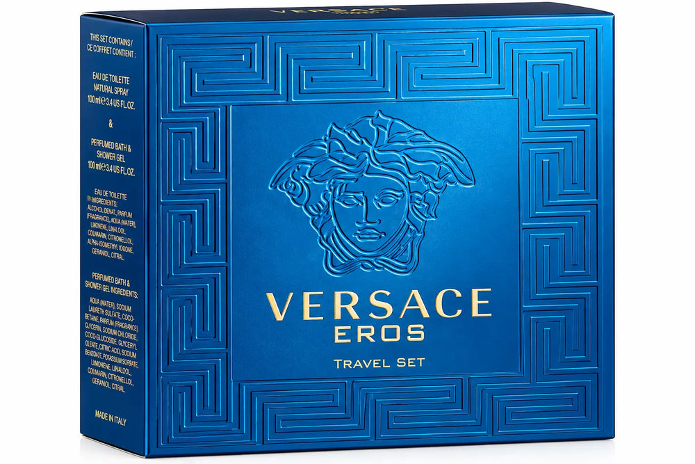 Versace Eros 2-Piece Gift Set original luxury packaging for men