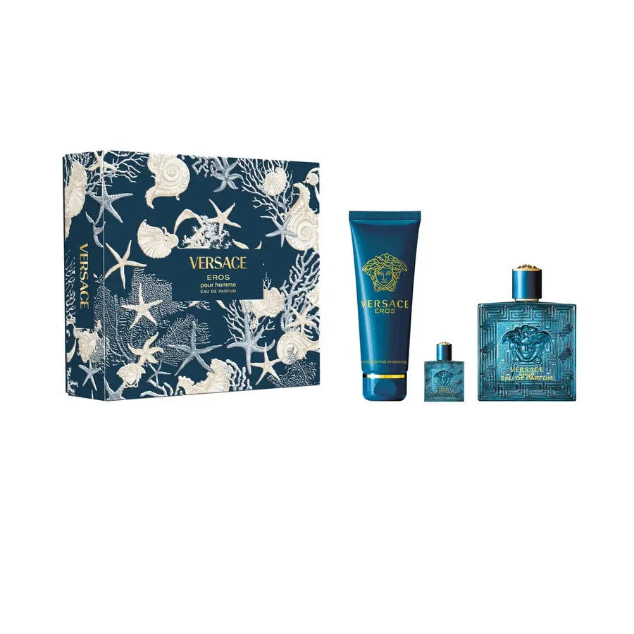 Eros By Versace For Men 3Pcs Set EDP Spray Versace