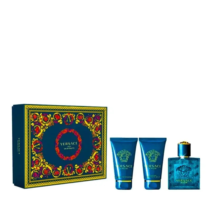 Versace Eros Men's 3pc Gift Set Eau De Toilette 1.7oz