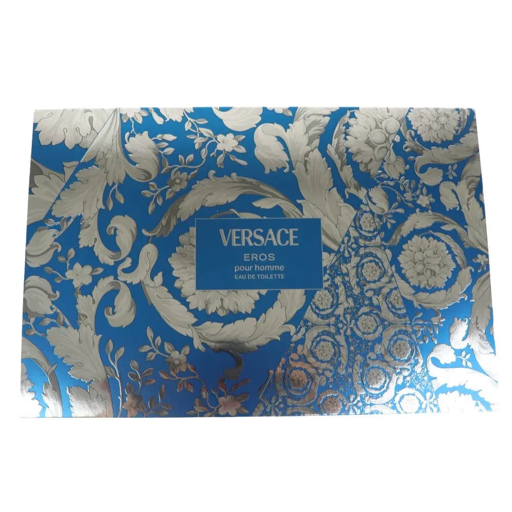 Eros by Versace - Men's 3Pcs Gift Set Eau De Toilette.