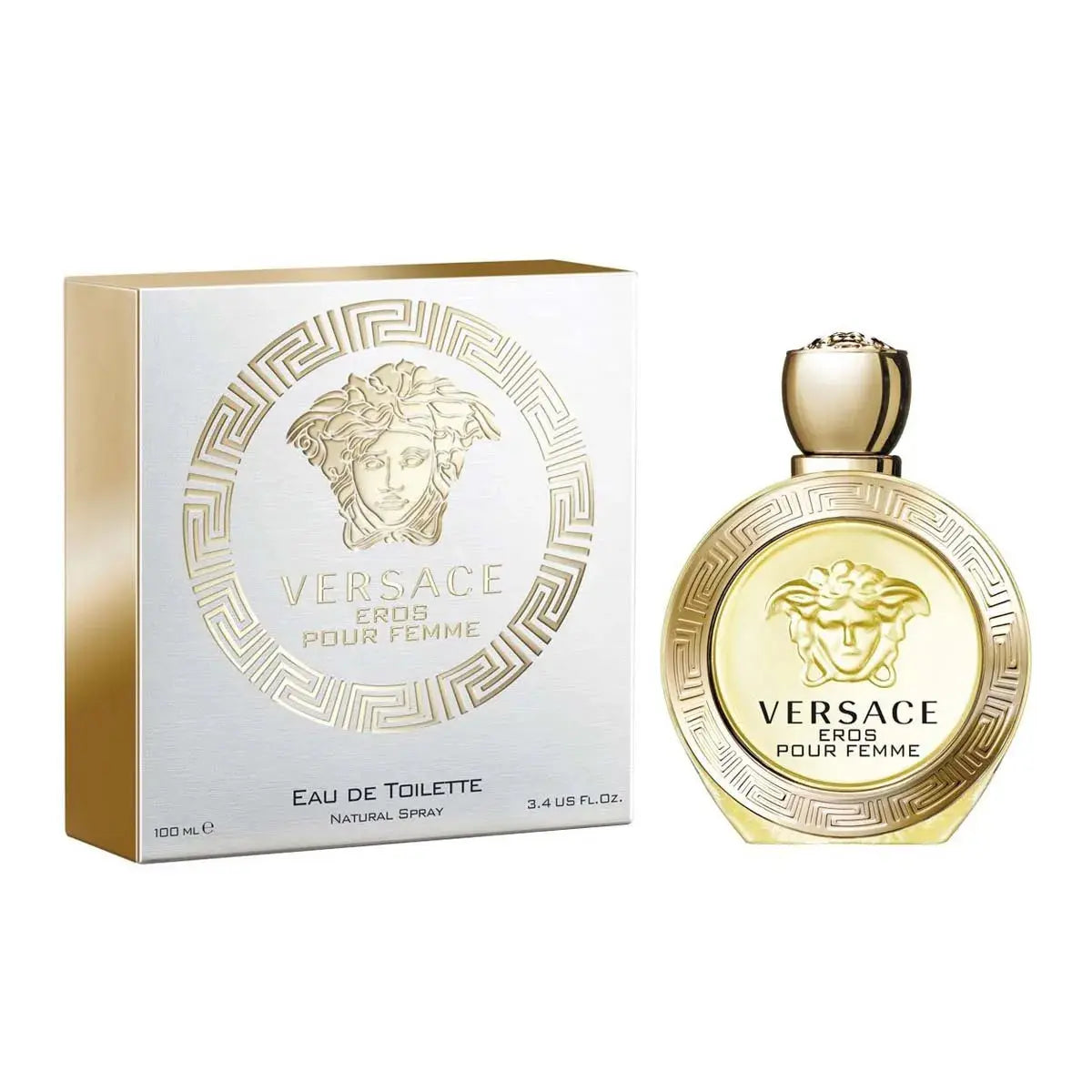 Eros By Versace For Women 3.4 oz EDT Spray - perfumesandrea