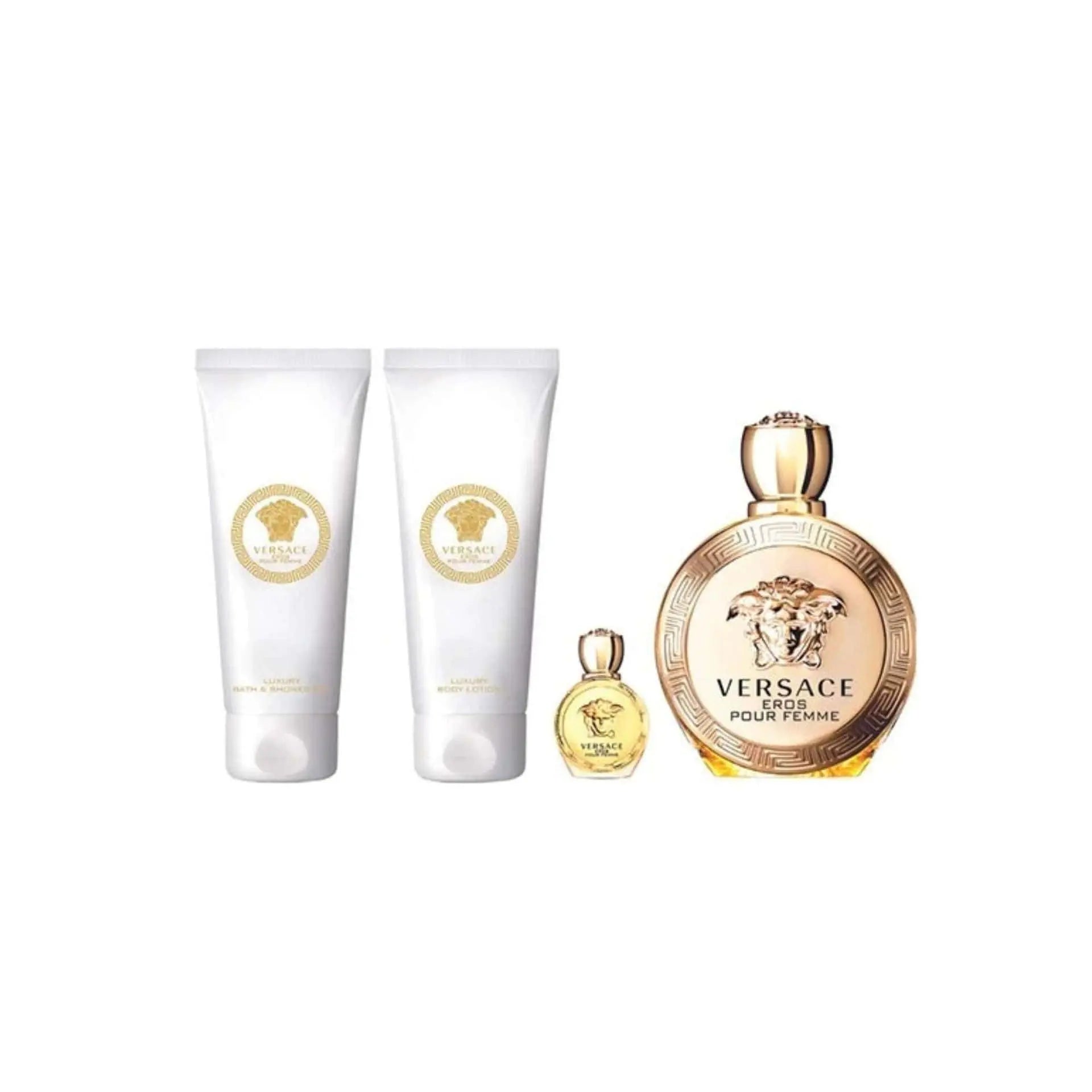 Eros by Versace - For Women 4Pcs Gift Set EDP Spray
