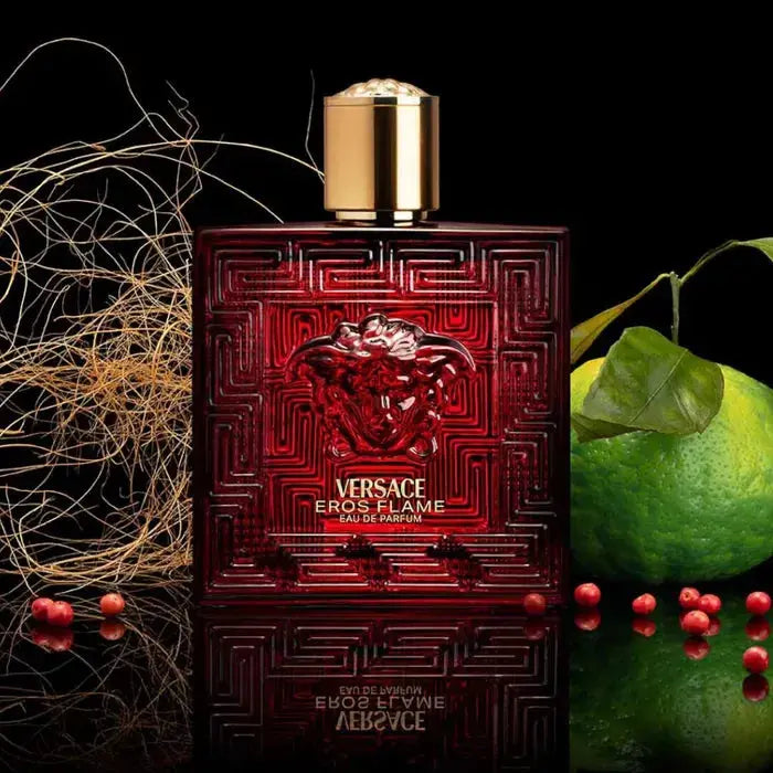 Eros Flame by Versace - For Men 3Pcs Gift Set EDP.