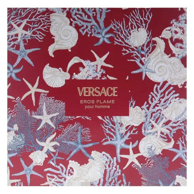 Eros Flame by Versace - For Men 3Pcs Gift Set EDP 