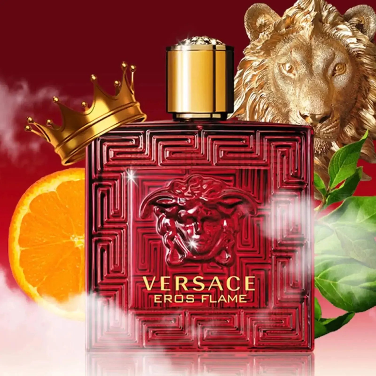 Eros Flame by Versace - For Men 3Pcs Gift Set EDP 