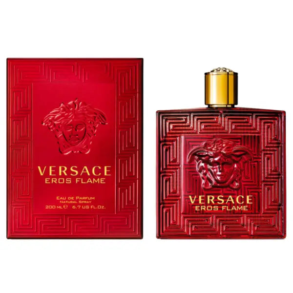 Eros Flame By Versace For Men 6.7 oz EDP Spray - perfumesandrea