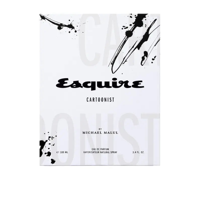 Esquire Cartoonist by Michael Malul original box 3.4oz Eau de Parfum