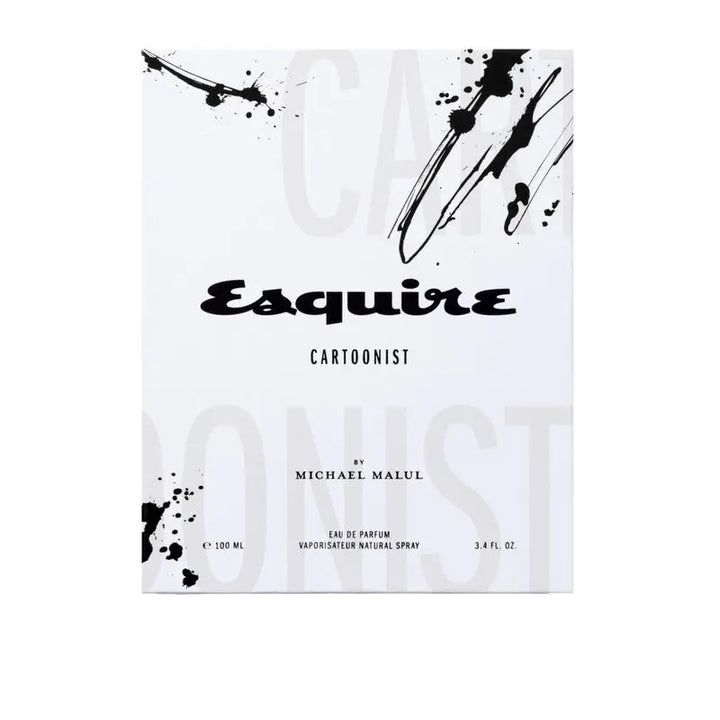 Esquire Cartoonist by Michael Malul original box 3.4oz Eau de Parfum