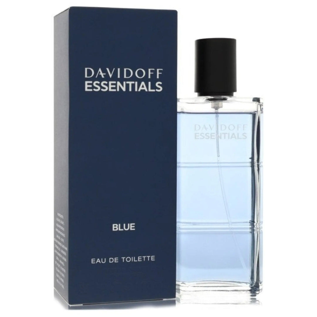 Essentials Blue By Davidoff For Men 3.7oz EDT Spray