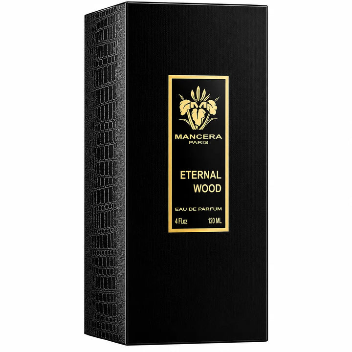 Eternal Wood By Mancera 4.0oz Eau de Parfum original box packaging