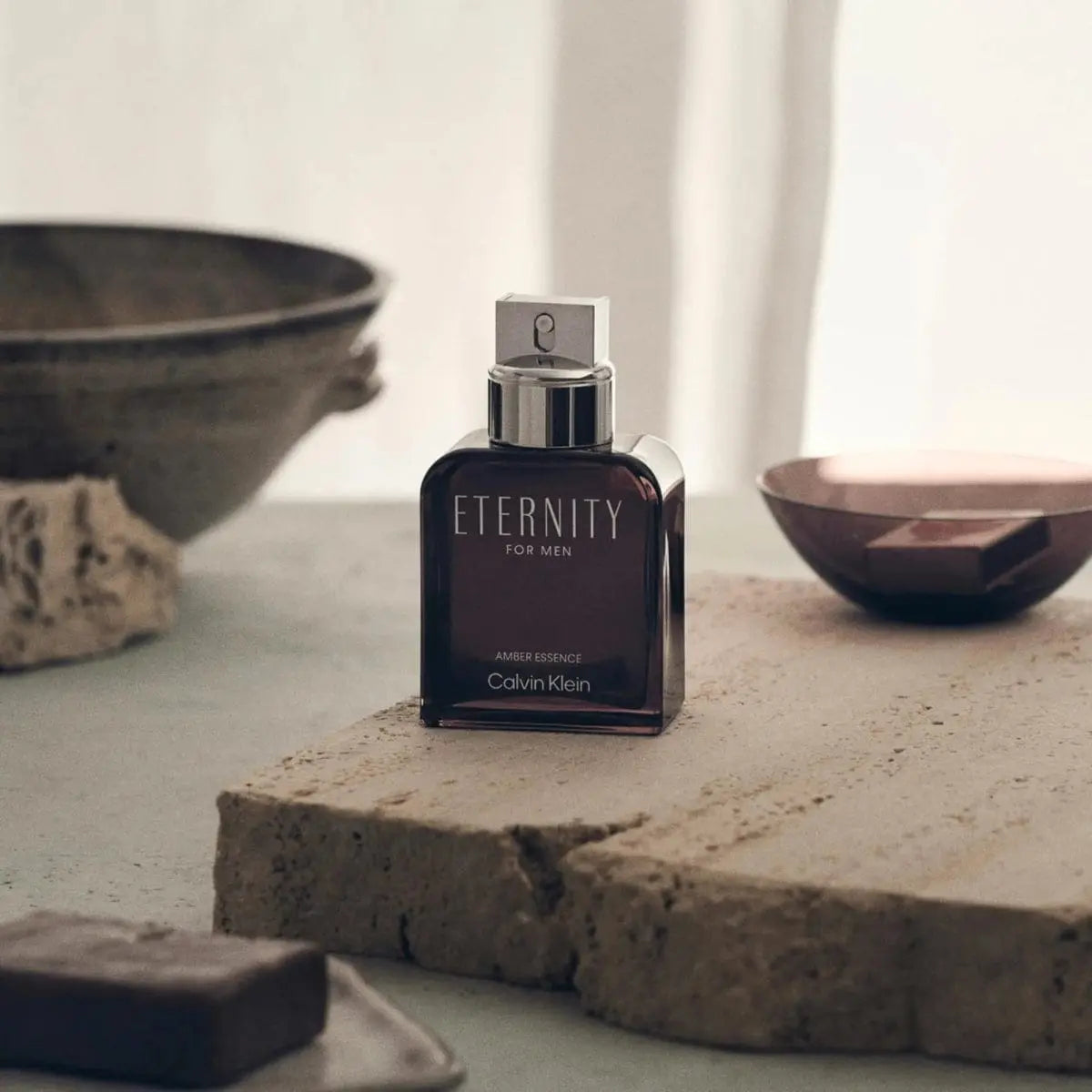 Eternity Amber Essence By Calvin Klein - For Men 2Pcs Gift Set EDP.