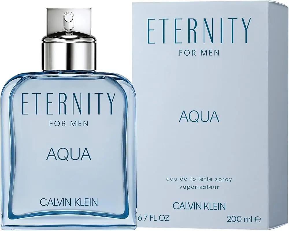 Eternity Aqua by Calvin Klein Men's 6.7oz Eau De Toilette.