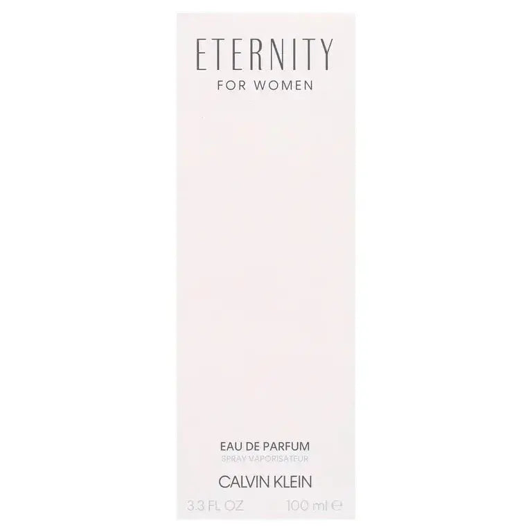 Eternity By Calvin Klein - For Women 3.3oz Eau De Parfum.