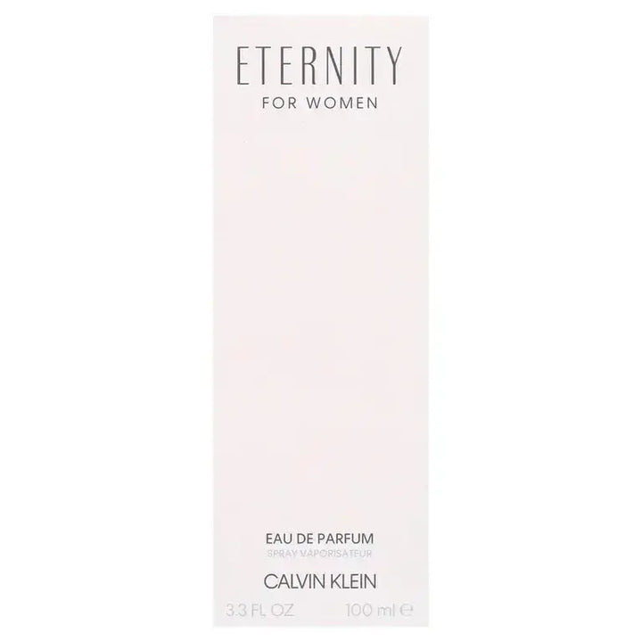 Eternity By Calvin Klein - For Women 3.3oz Eau De Parfum.