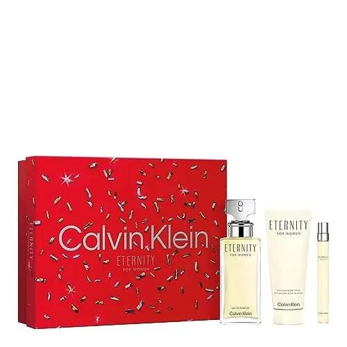 Eternity by Calvin Klein For Women 3Pcs Gift Set EDP.