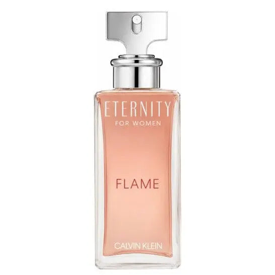Eternity Flame By Calvin Klein - For Women 3.4oz EDP Spray.