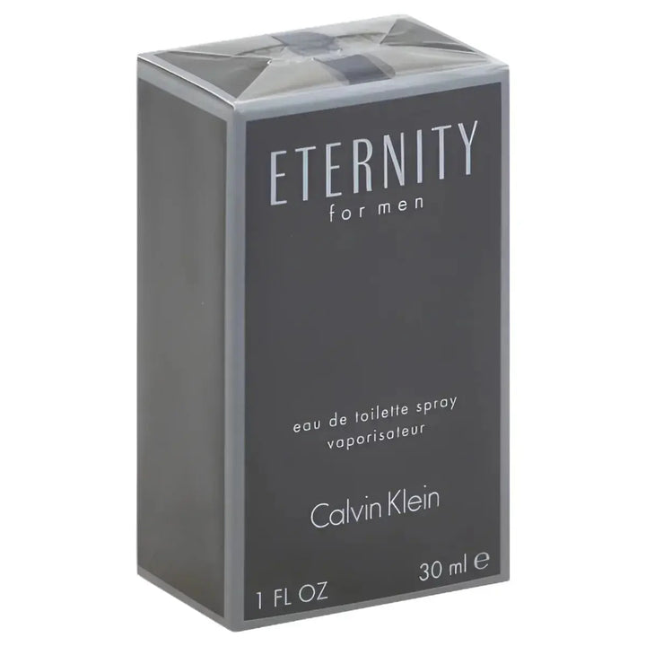 Eternity Men Perfume EDC bottle design detail