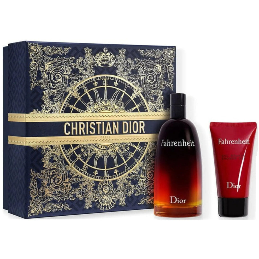 Fahrenheit 2-Piece Set By Christian Dior 3.4oz For Men EDT Spray